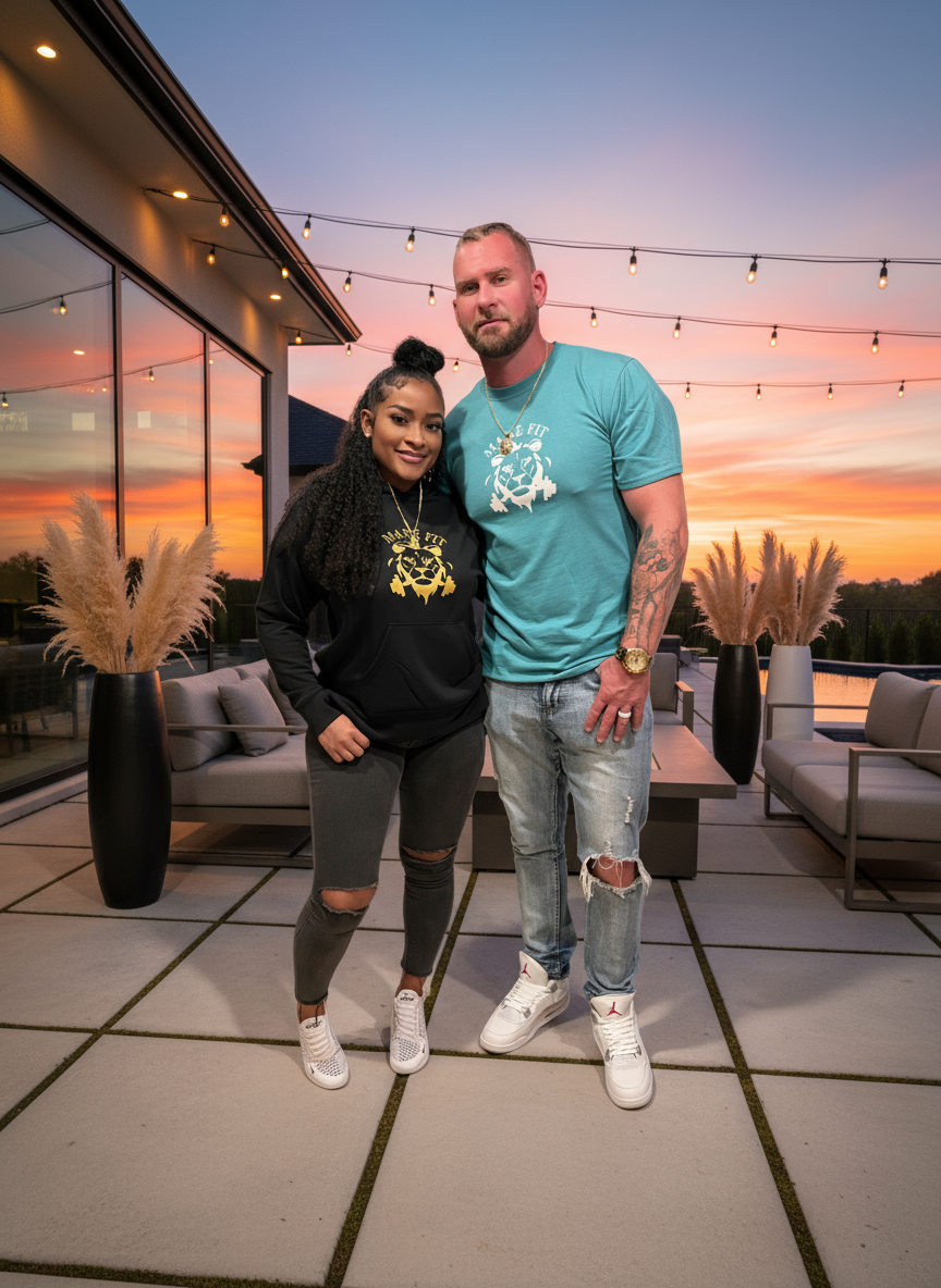 A' Mane Fit Printed T-Shirts (Cotton)