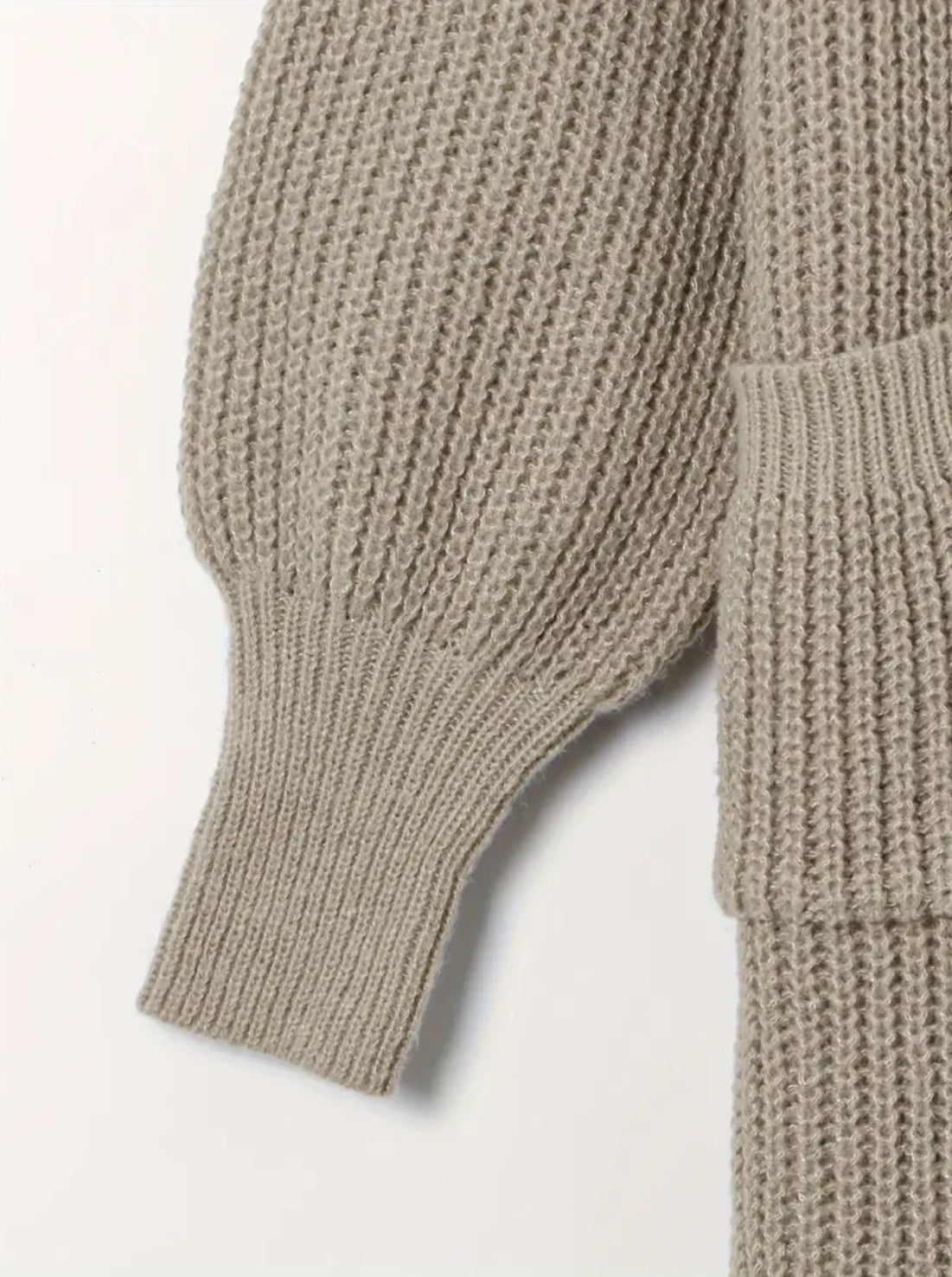 A’lia Khaki Over Sized Sweater PREORDER