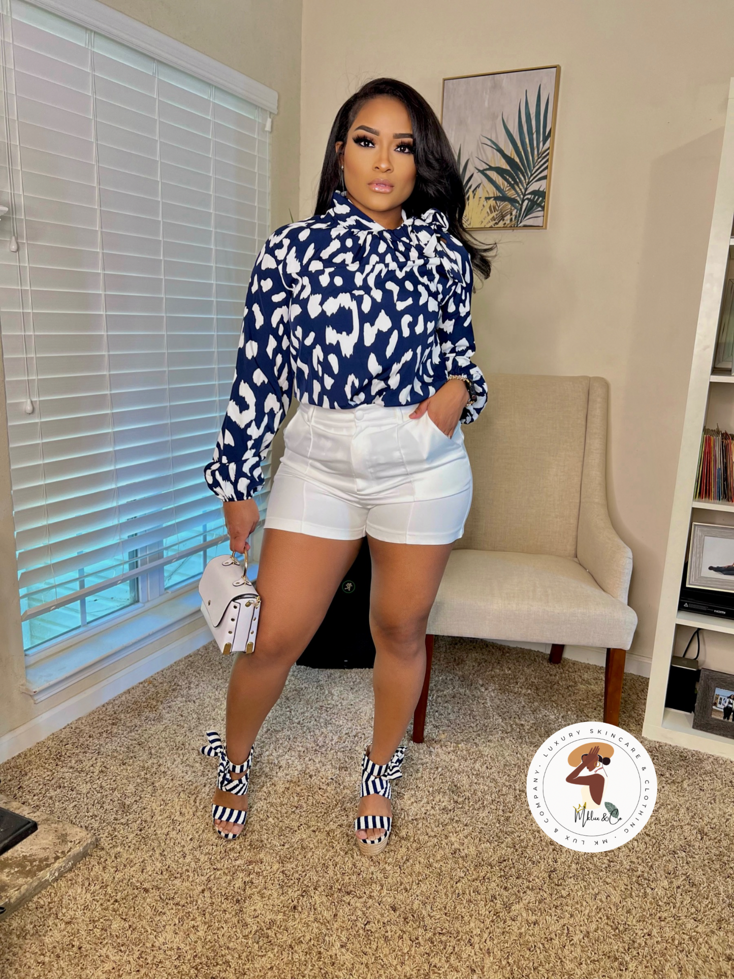 Haukea High Waisted Shorts