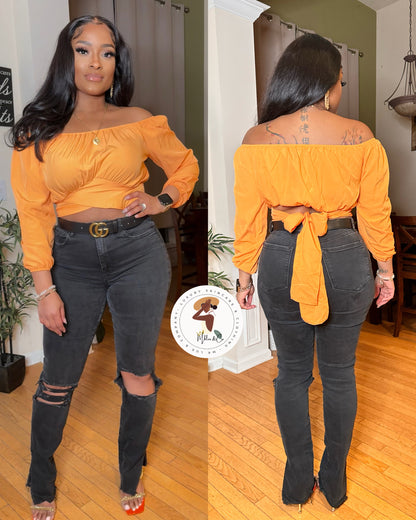Makani Orange Top