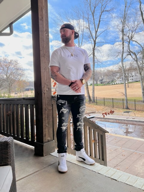 A' Mane Fit Printed T-Shirts (Cotton)